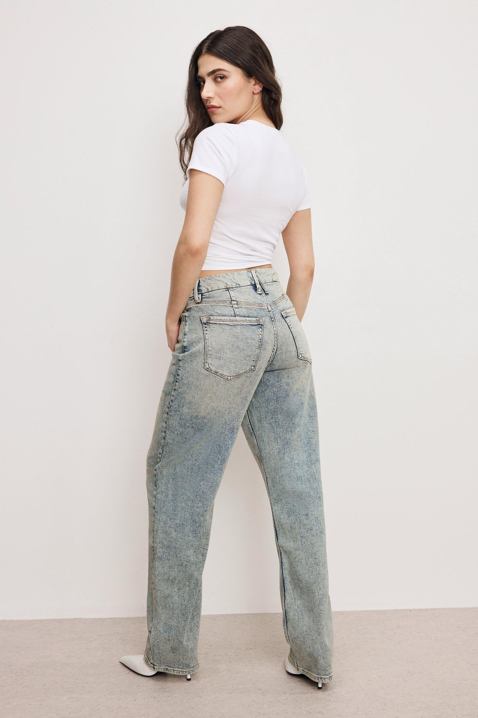 GOOD PETITE '90s JEANS | BLUE690 Product Image