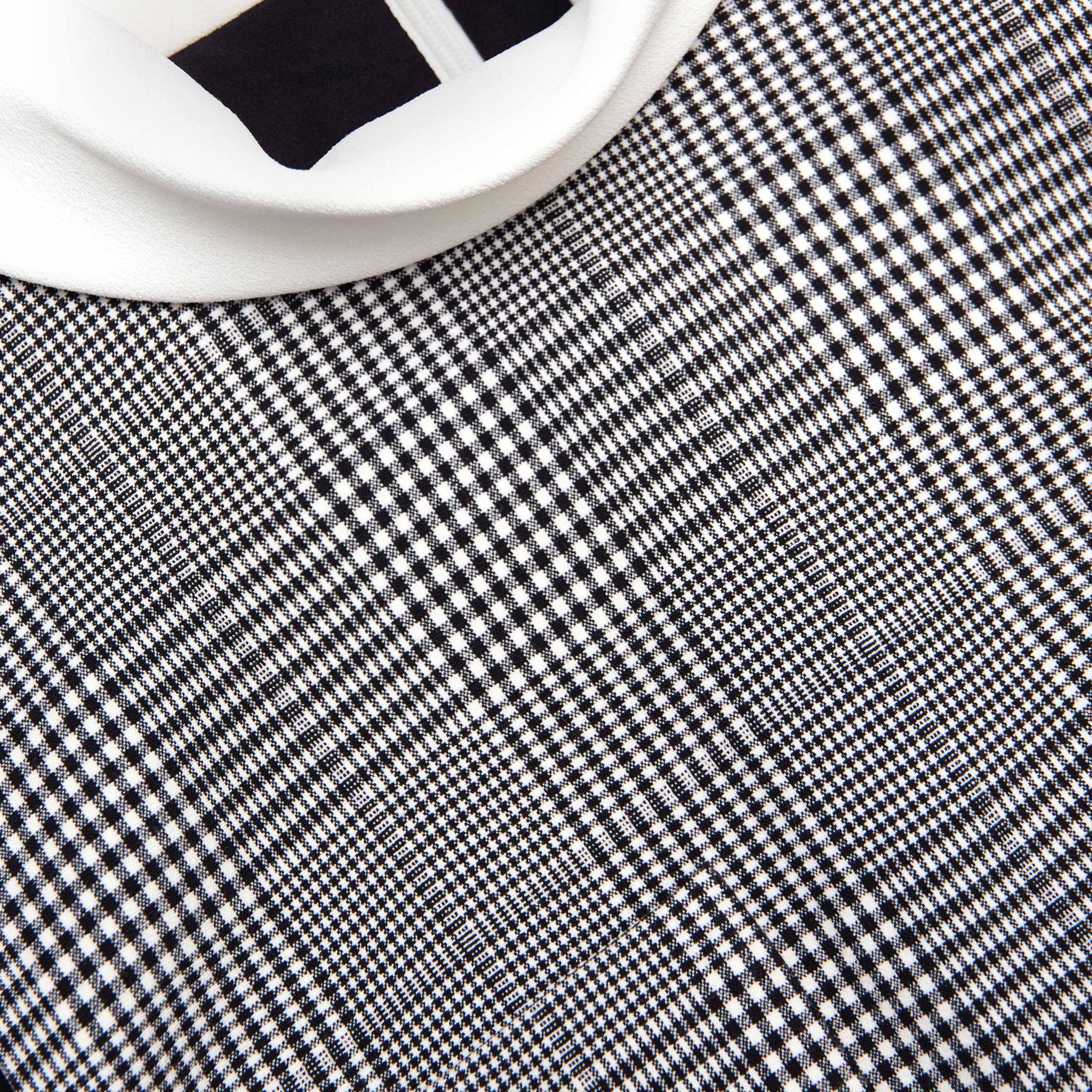 Sleeveless Prince Of Wales Check Mini Dress Product Image