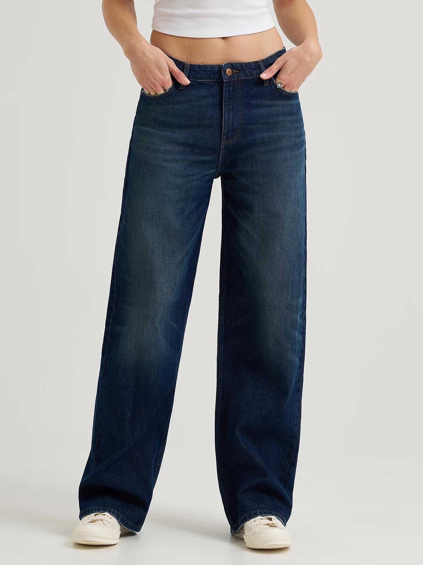 Women's Loose Straight Jean in Dusk Product Image