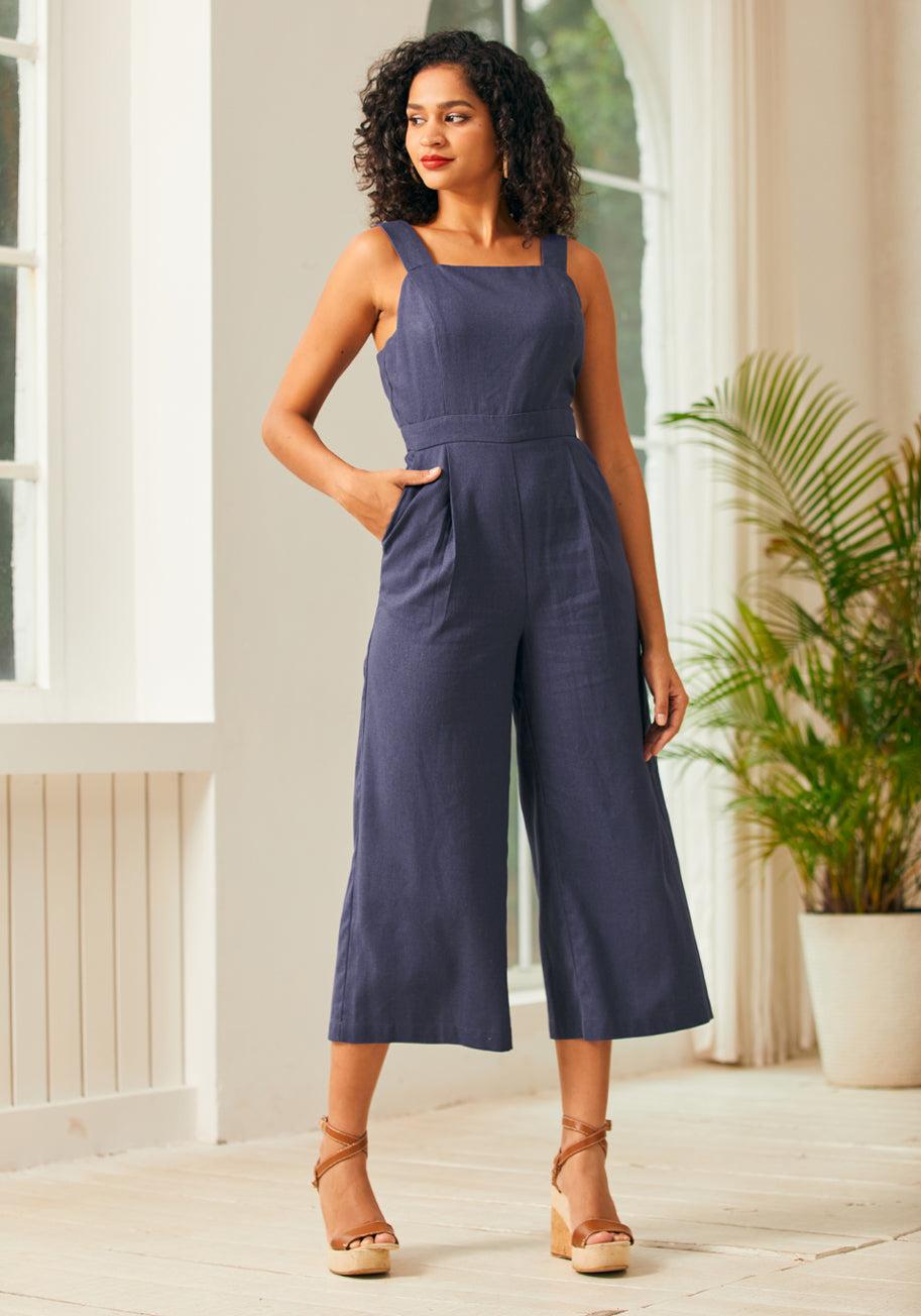 A Playful Bouquet Jumpsuit Product Image