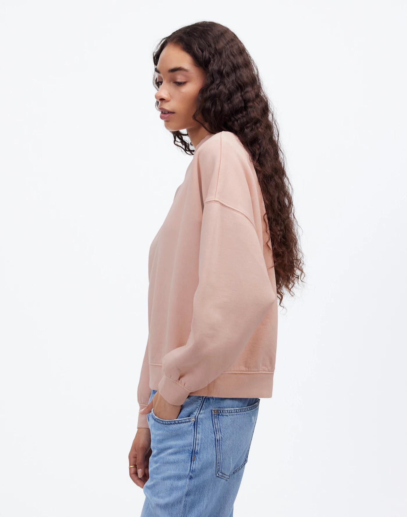 Relaxed Mockneck Sweatshirt Product Image