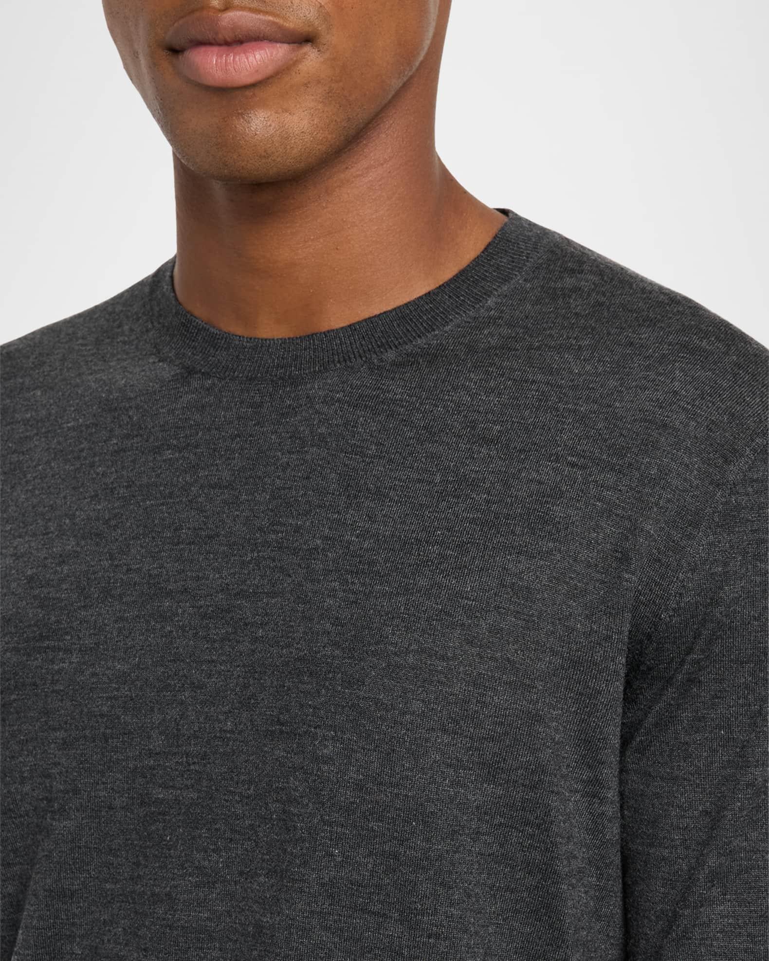 Men's Sottile Wool, Silk and Cashmere Crewneck Sweater Product Image