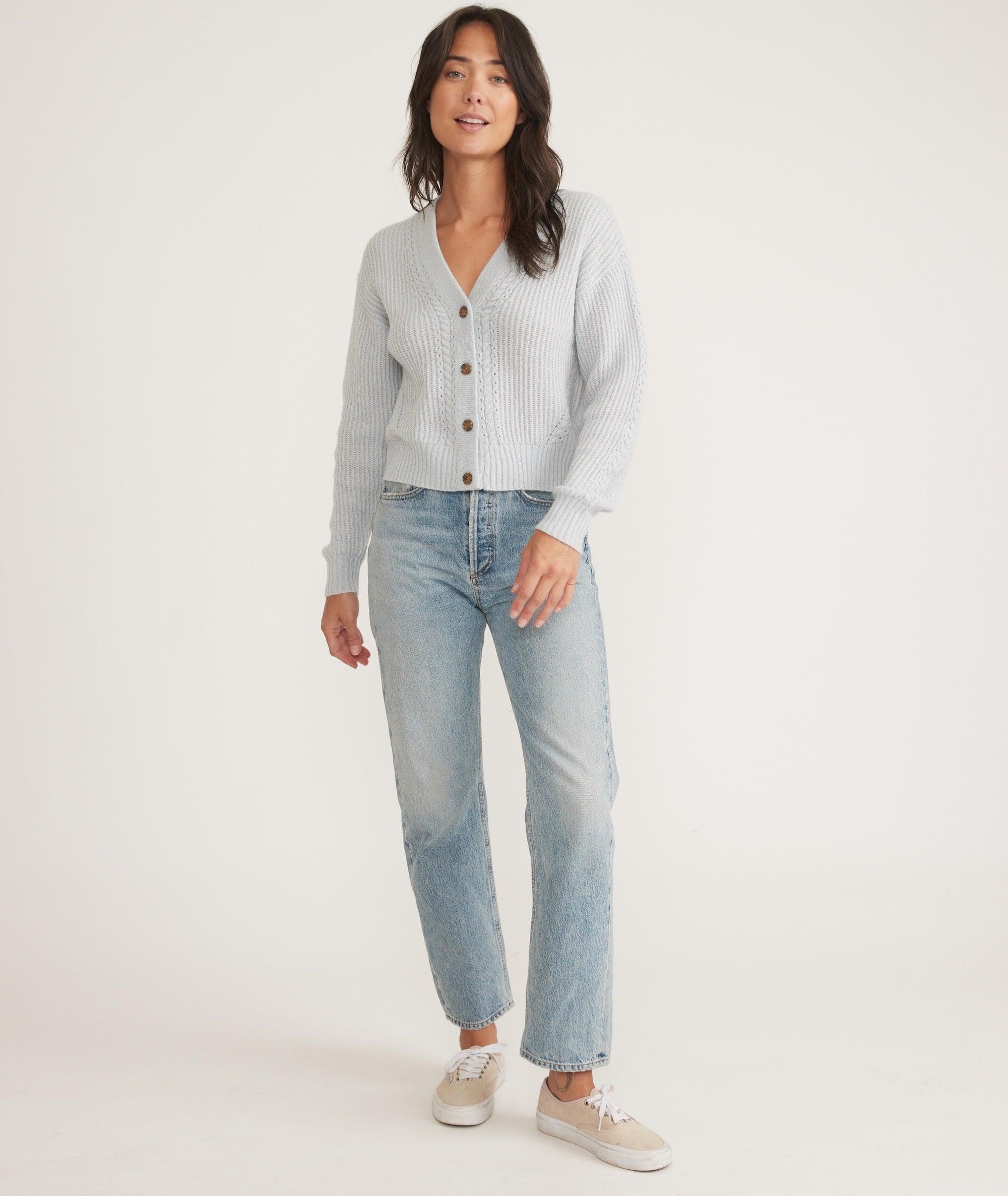 Robin Dream Yarn Crop Cardigan Product Image