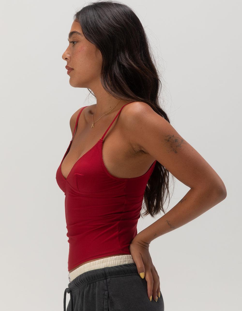 BDG Urban Outfitters Je T'aime Womens Cami - RED Product Image