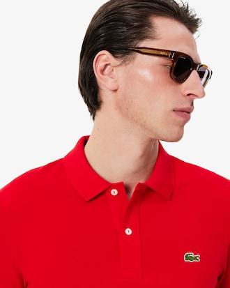 Slim Fit L.12.12 Piqué Polo Shirt Product Image