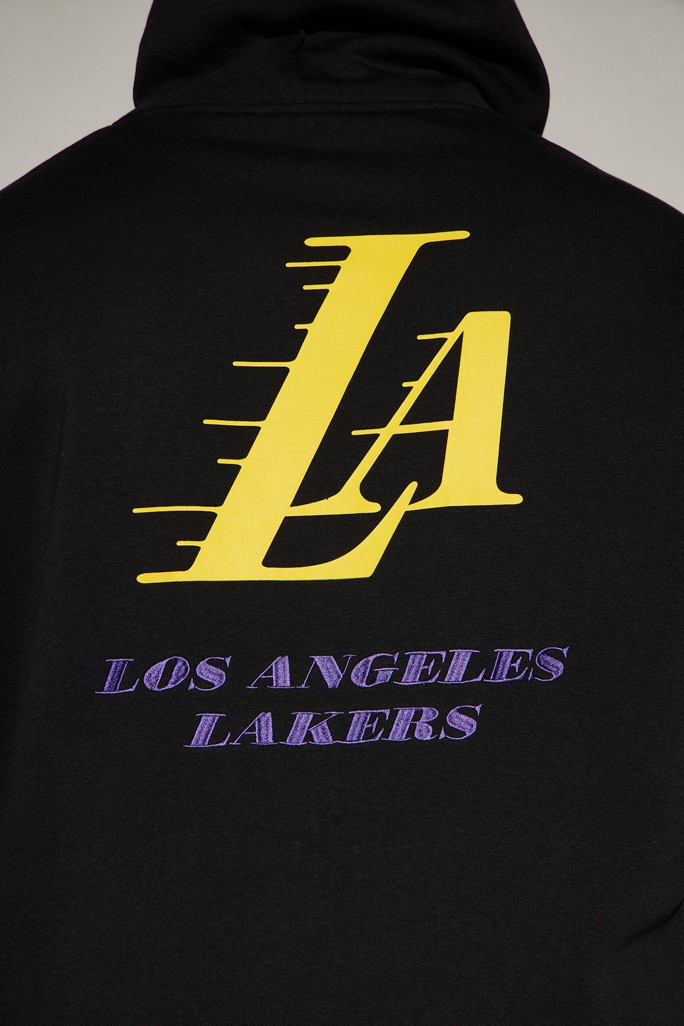 Lakers Campus Hoodie - Black Male Product Image