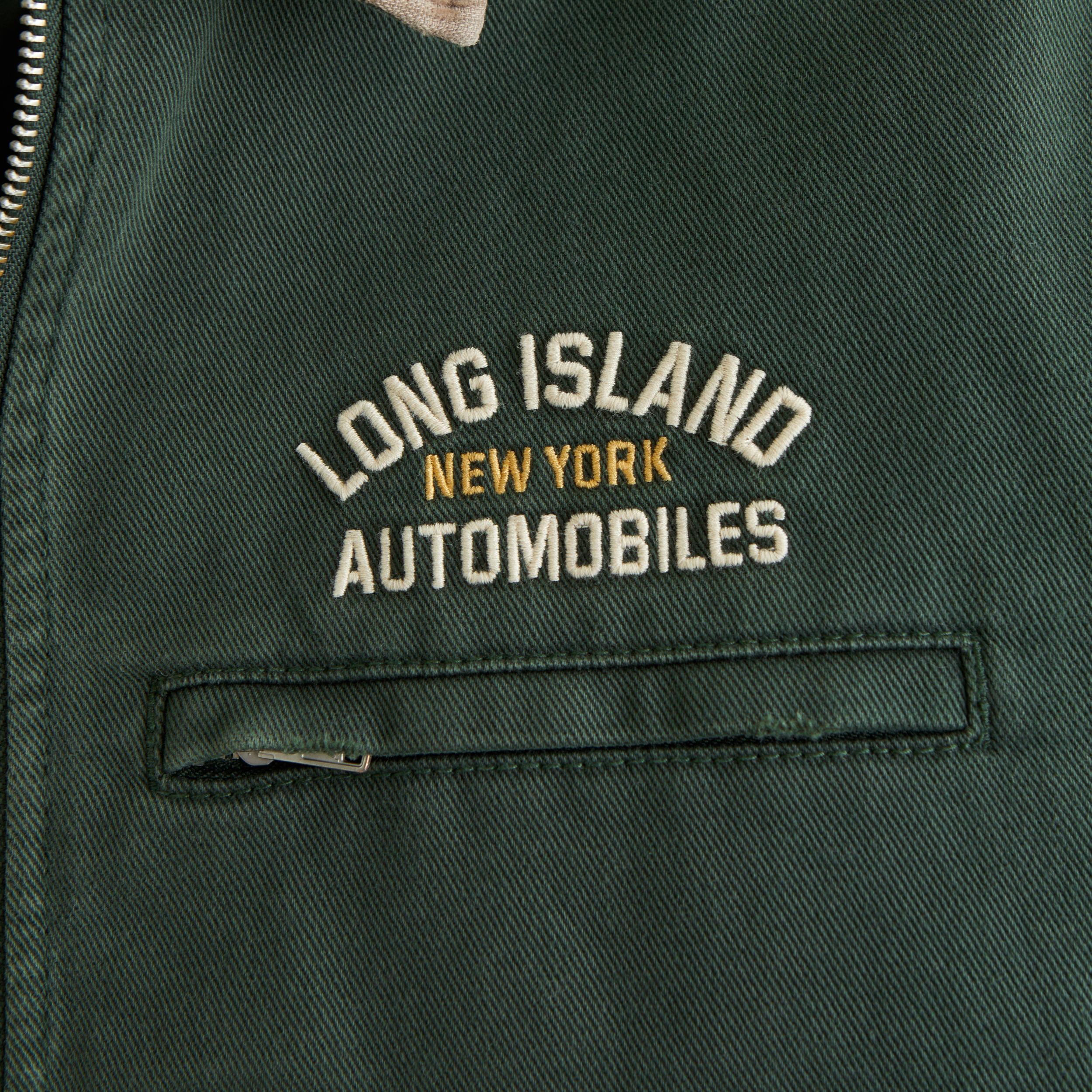 Cropped Zip Workwear Jacket Product Image