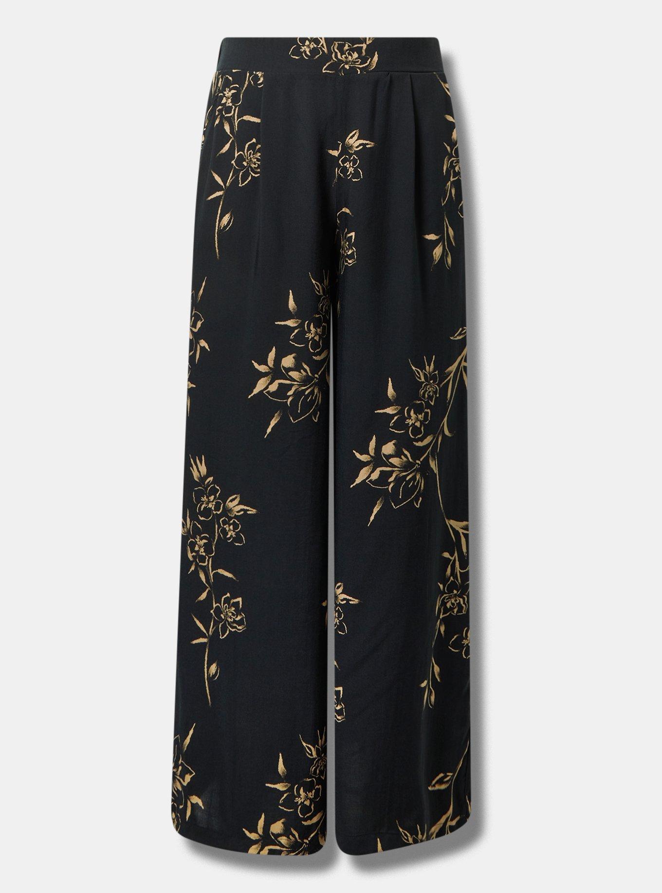 High-Rise Pull-On Wide-Leg Pant Product Image