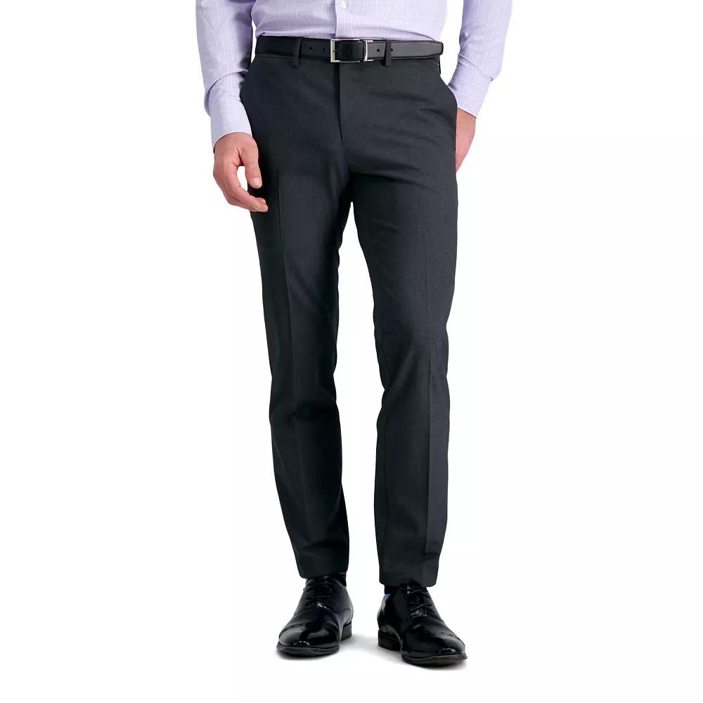 Men's J.M Haggar® 4-Way Stretch Ultra-Slim Flat-Front Dress Pants,  Product Image
