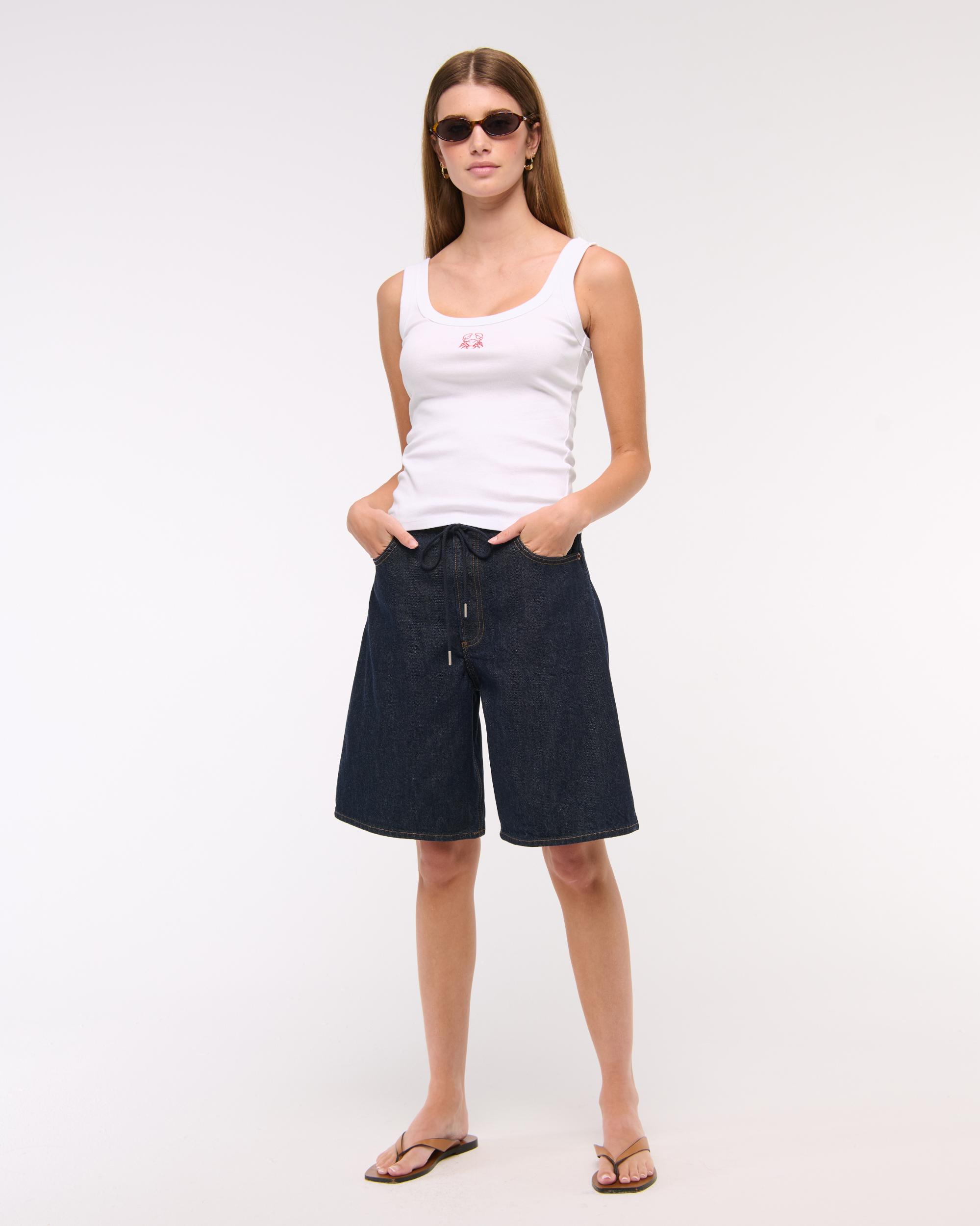 Crab Graphic Scoopneck Tank Product Image