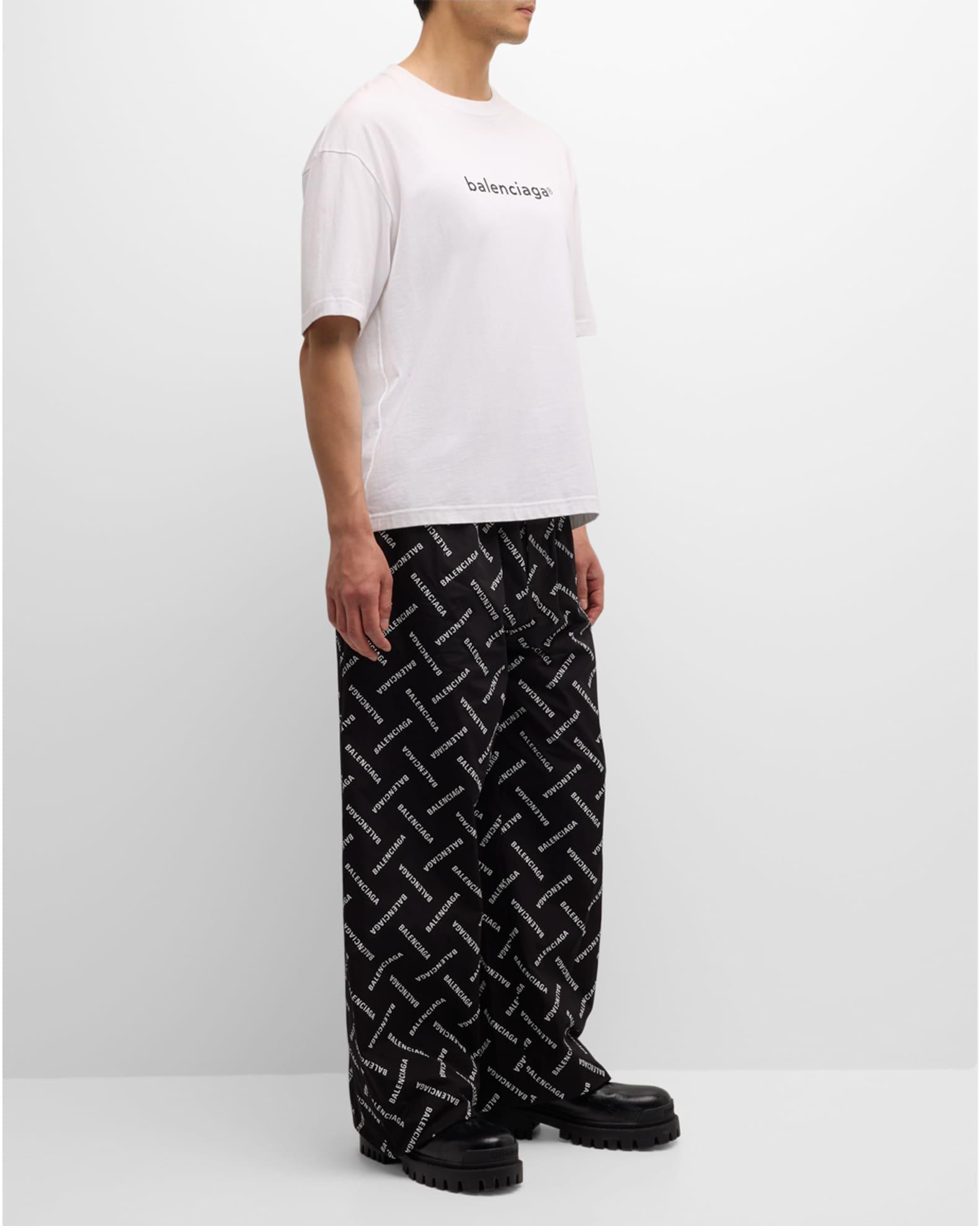 Mens Bal Diagonal Allover Pyjama Pants Product Image