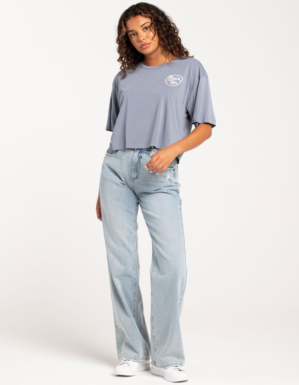 BRIXTON Roper Womens Skimmer Tee - SKY BLUE Product Image