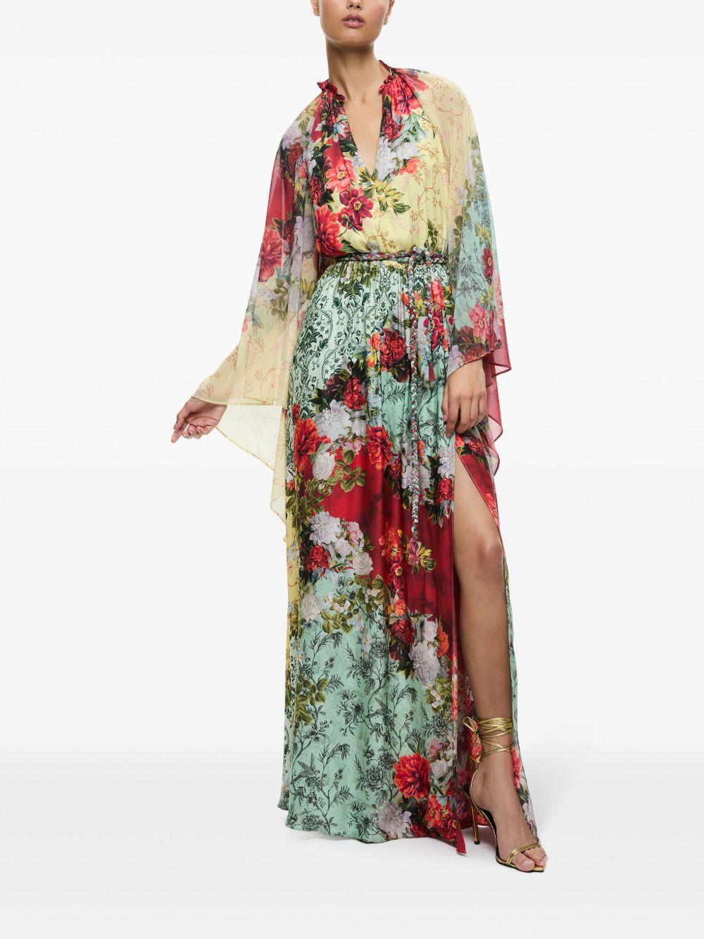 Malinda floral-print maxi dress Product Image