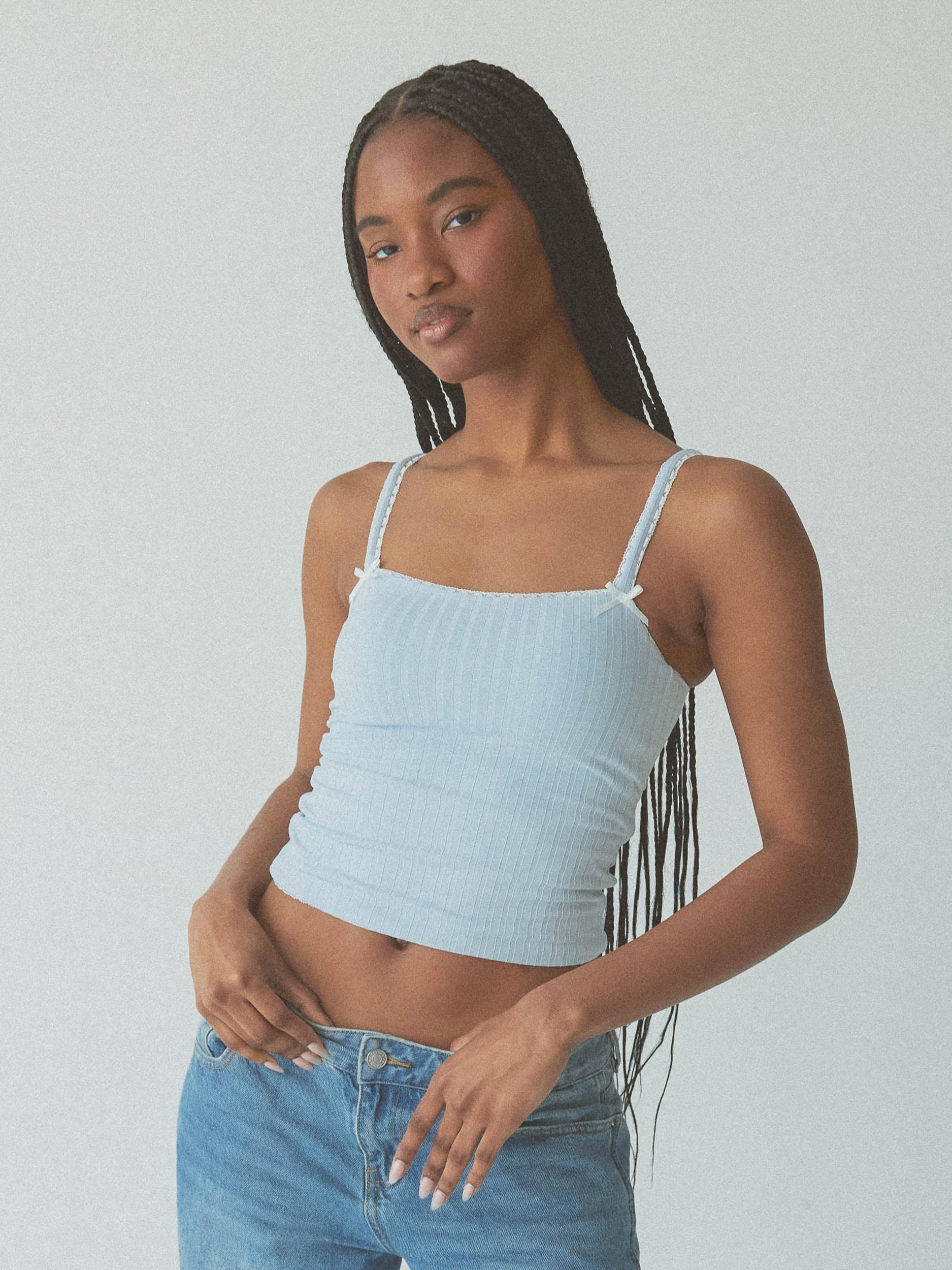 Lace Trim Tank Product Image