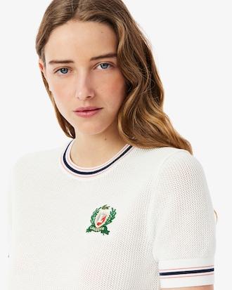 Women's Made In France Embroidered Shield Sweater Product Image