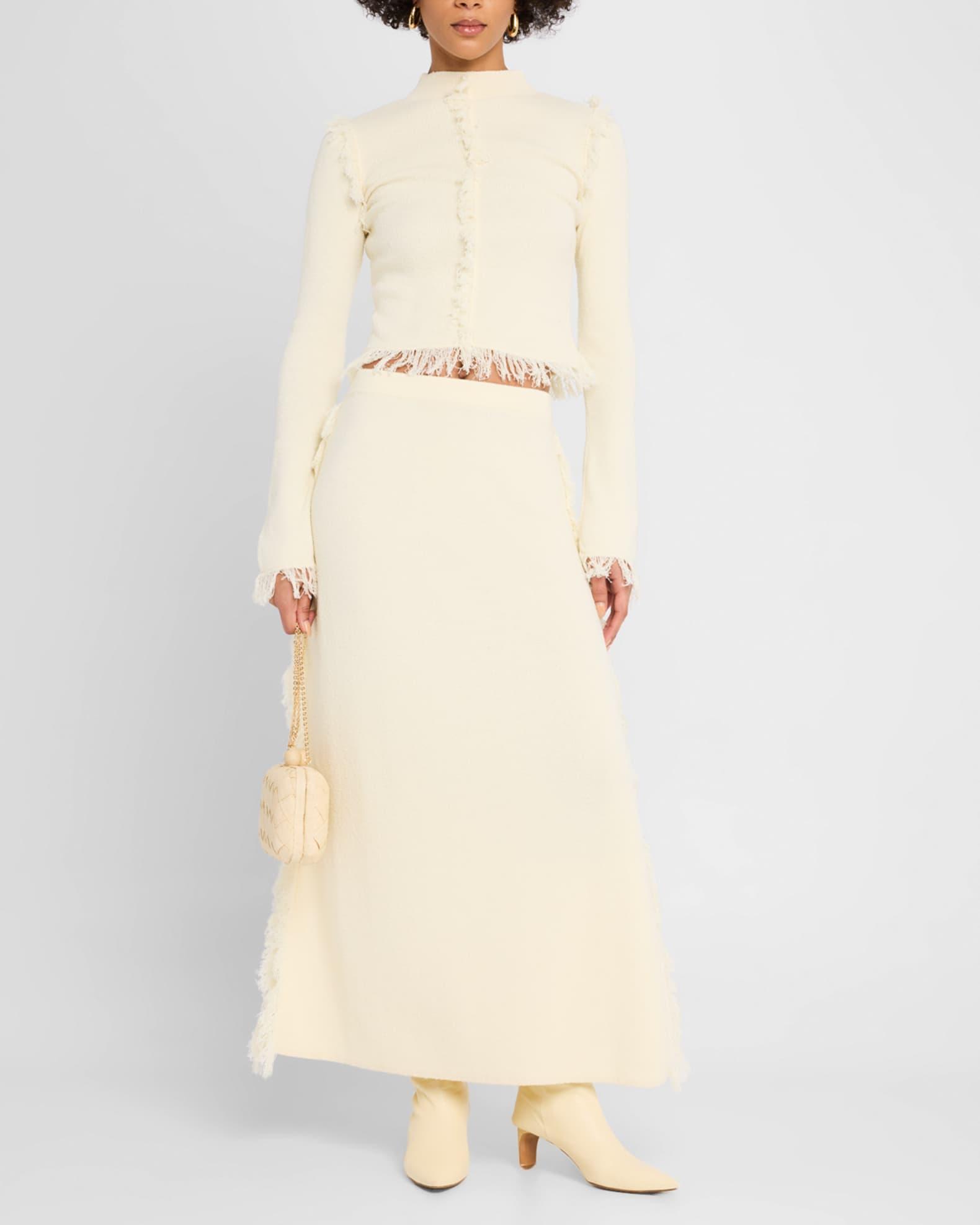 Albi Fringe Knit toP Product Image