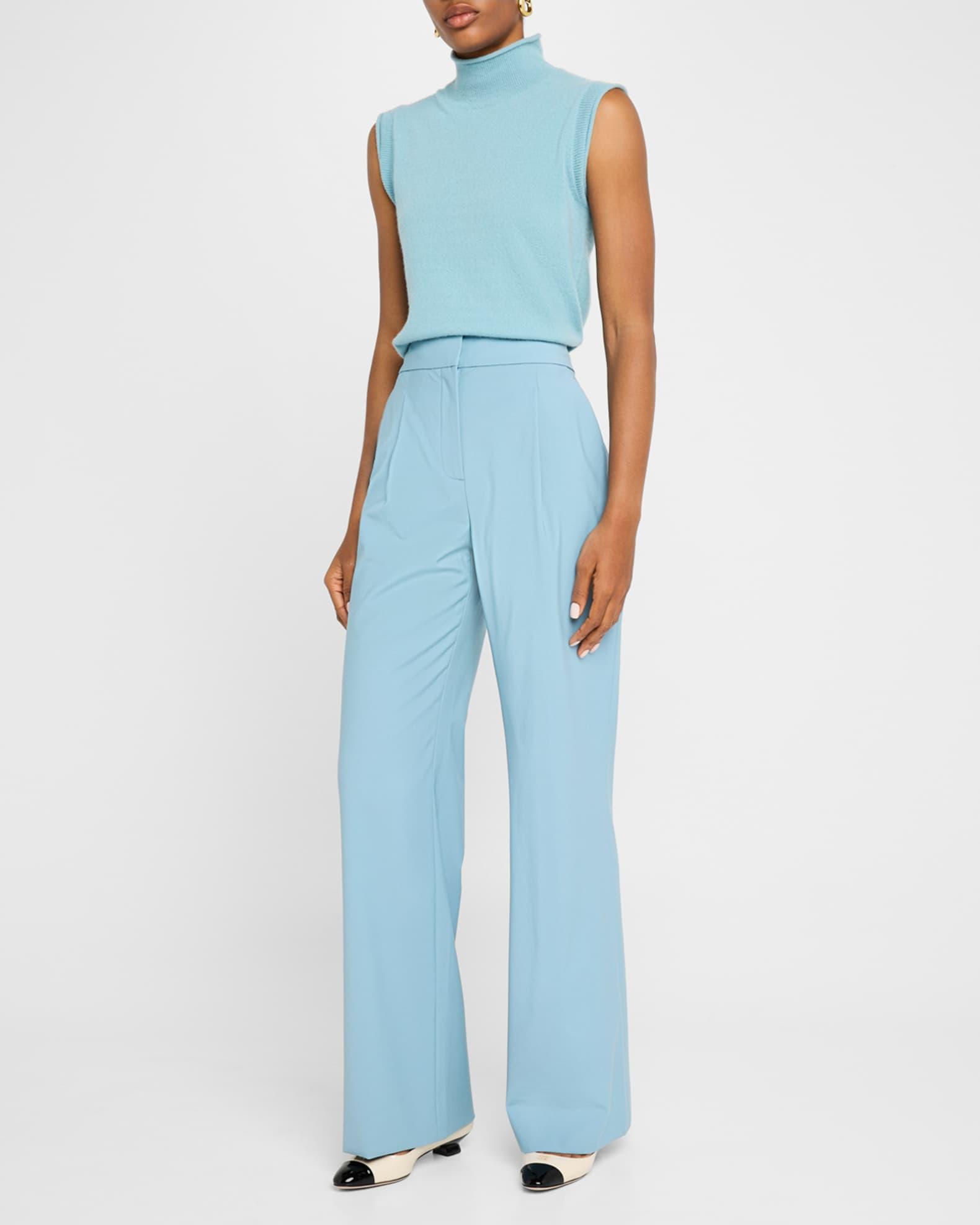 Mahalia Sleeveless Cashmere Pullover Product Image