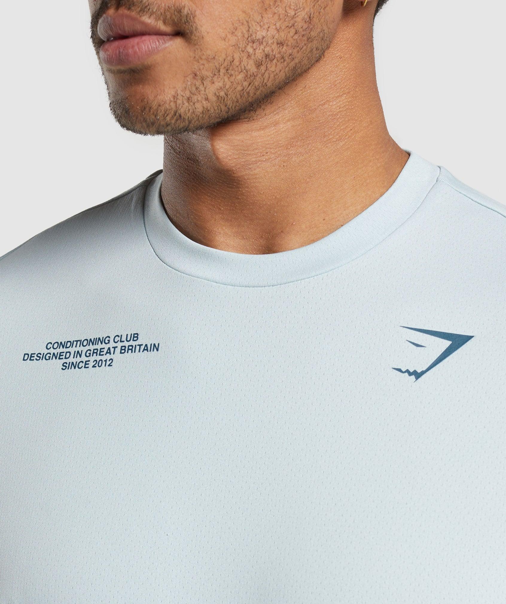 Gymshark Conditioning Club Tank - Cool Blue Male Product Image