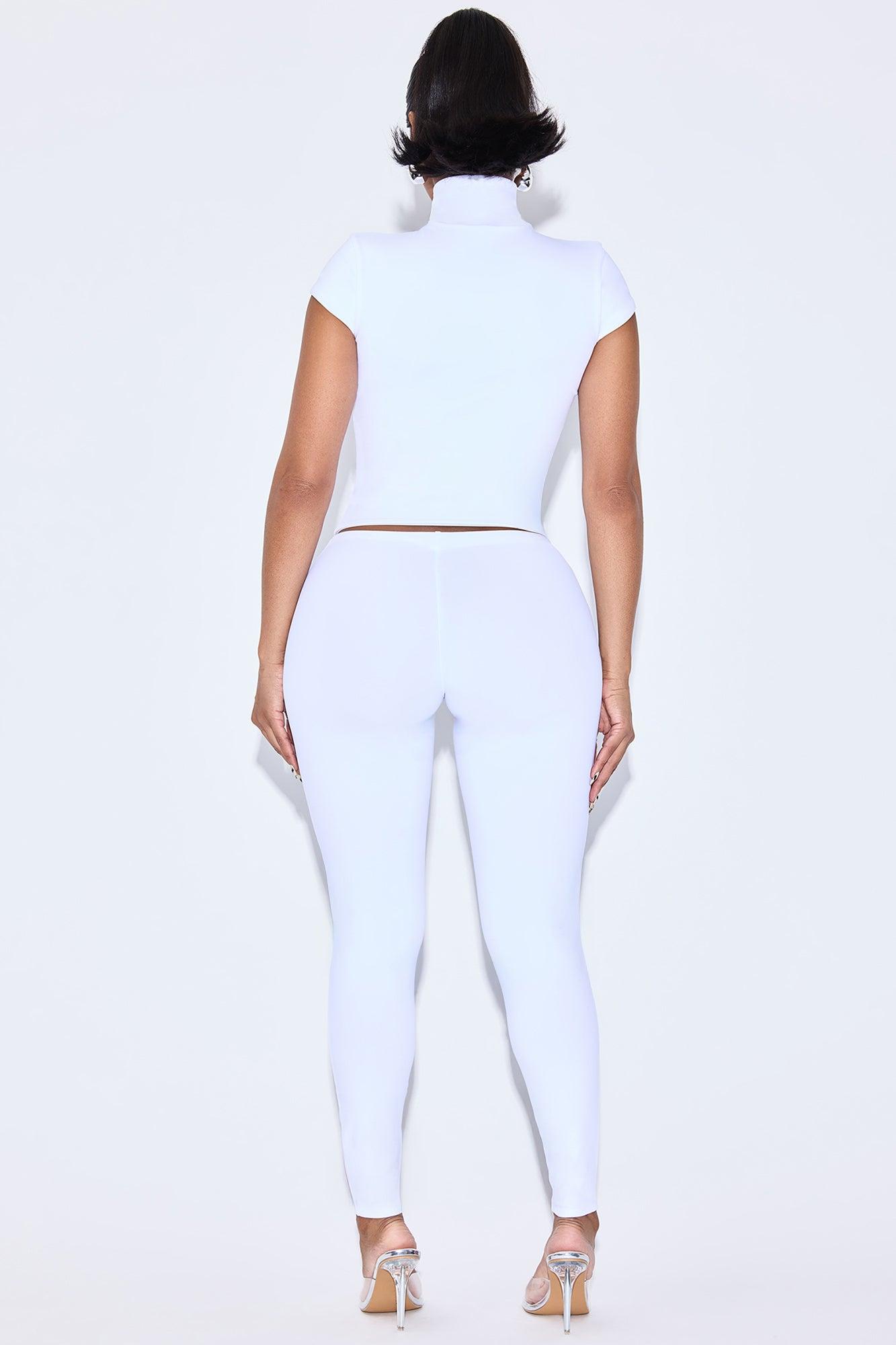 Dixie Double Lined Pant Set - Off White Female Product Image