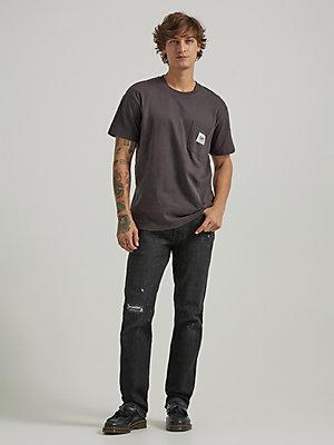Men's Regular Straight Distressed Jean | Men's Jeans | Lee® Product Image