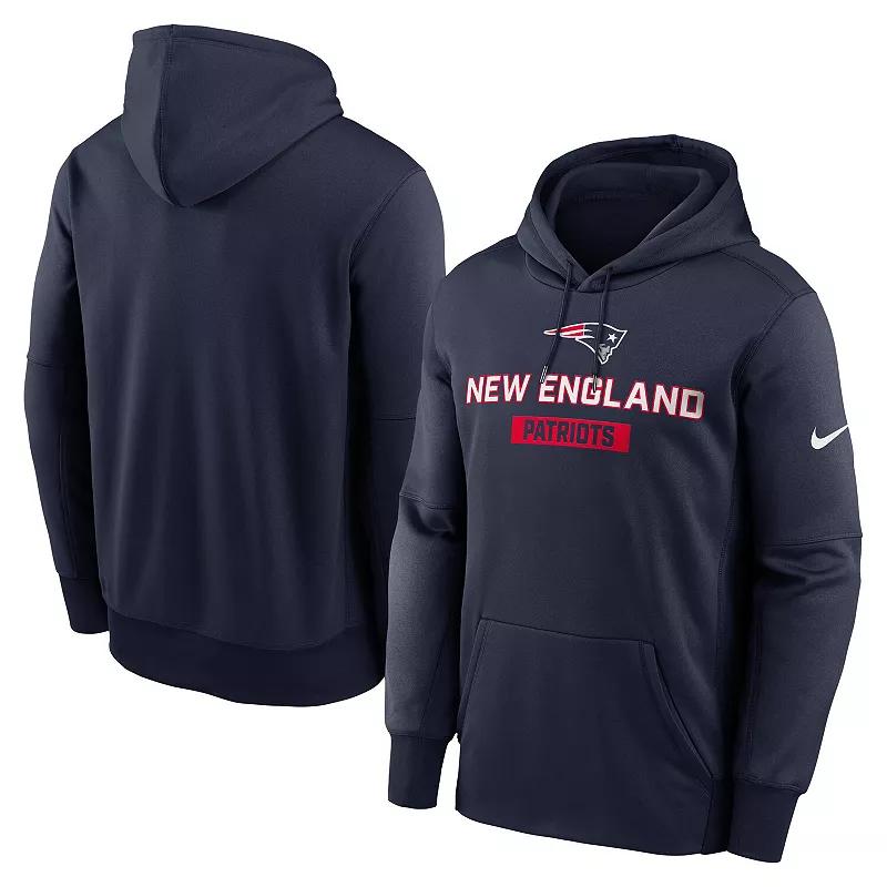 Men's Nike Navy New England Patriots Toss Sweep Performance Pullover Hoodie at Nordstrom,  Product Image