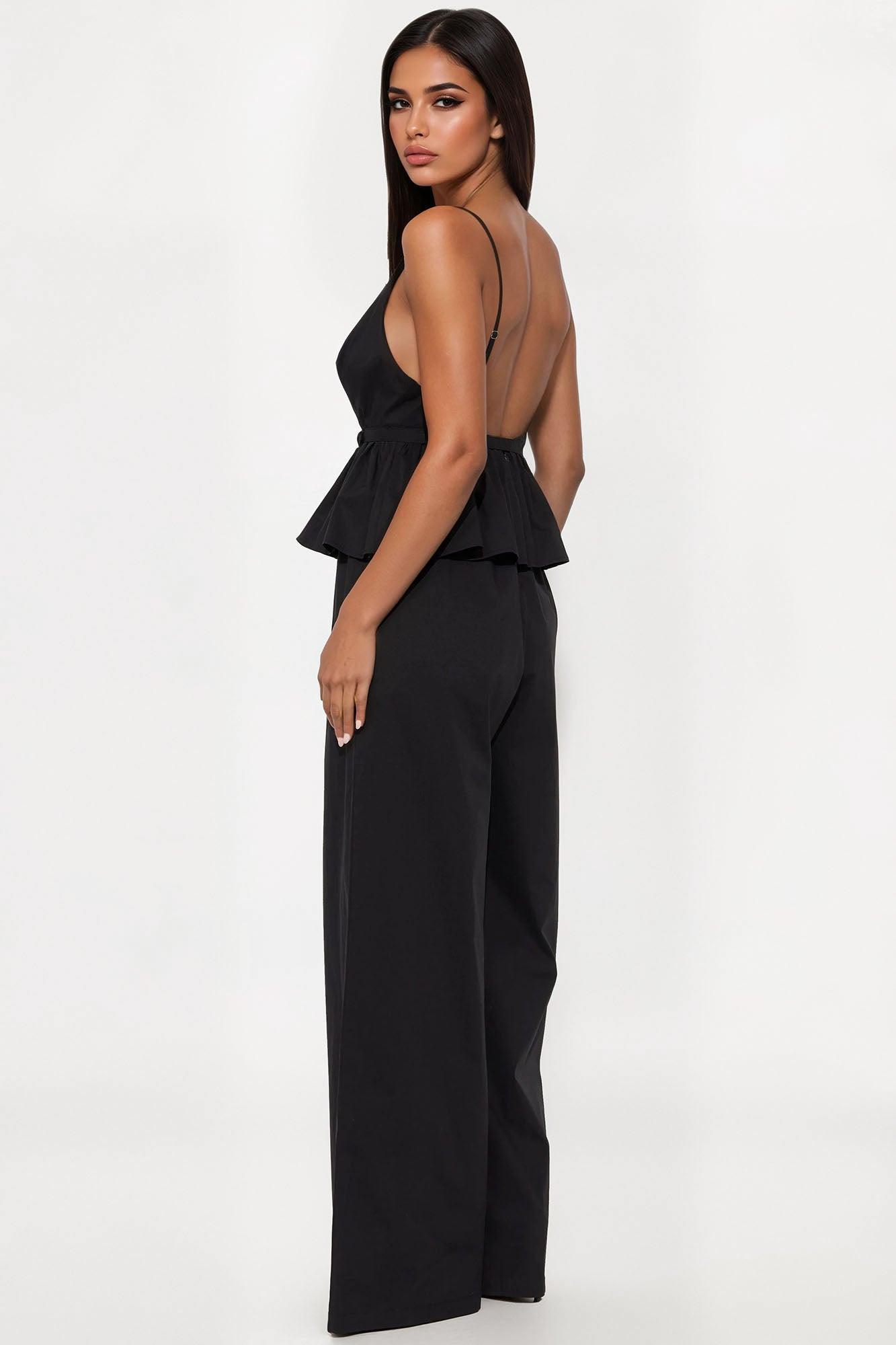 Unspoken Love Jumpsuit - Black Female Product Image