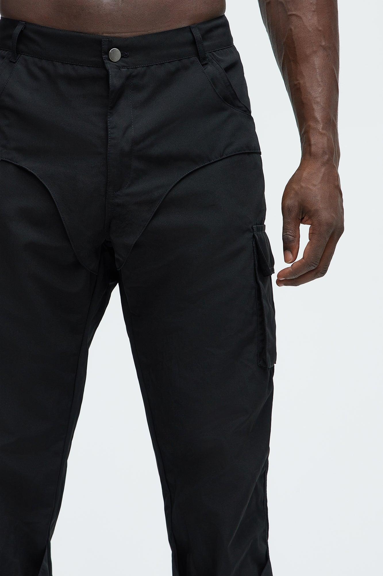 Keep It Pushing Cargo Pants - Black Product Image