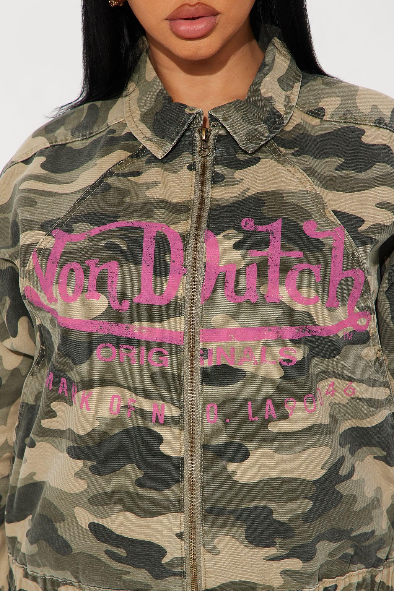 Von Dutch OG Cadet Bomber Jacket - Camouflage Product Image
