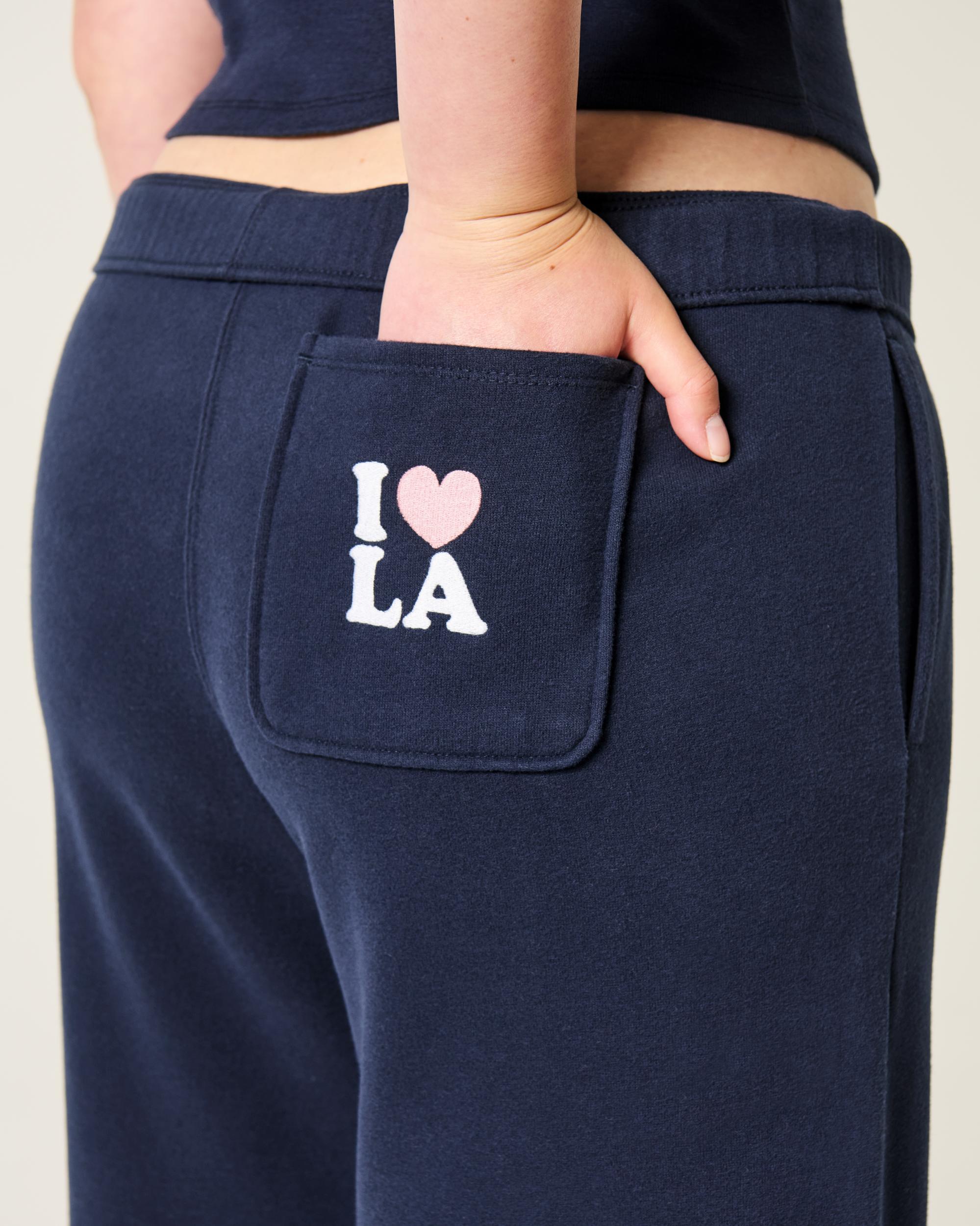 Wide-Leg Sweatpants Product Image