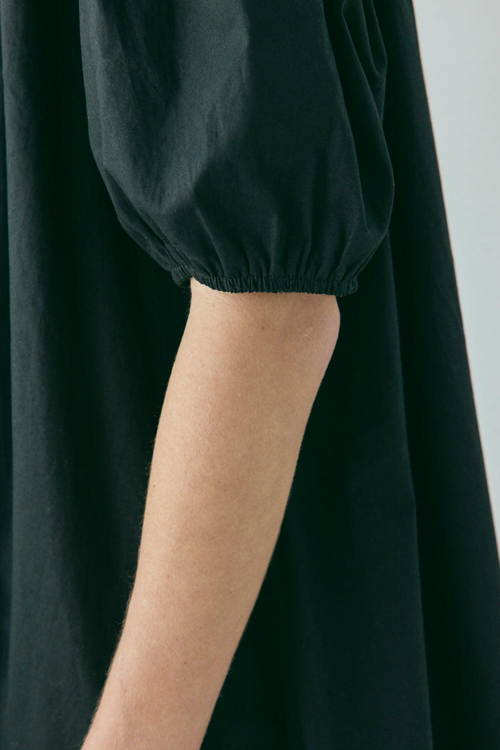 Leila Smock Mini Dress Black Product Image