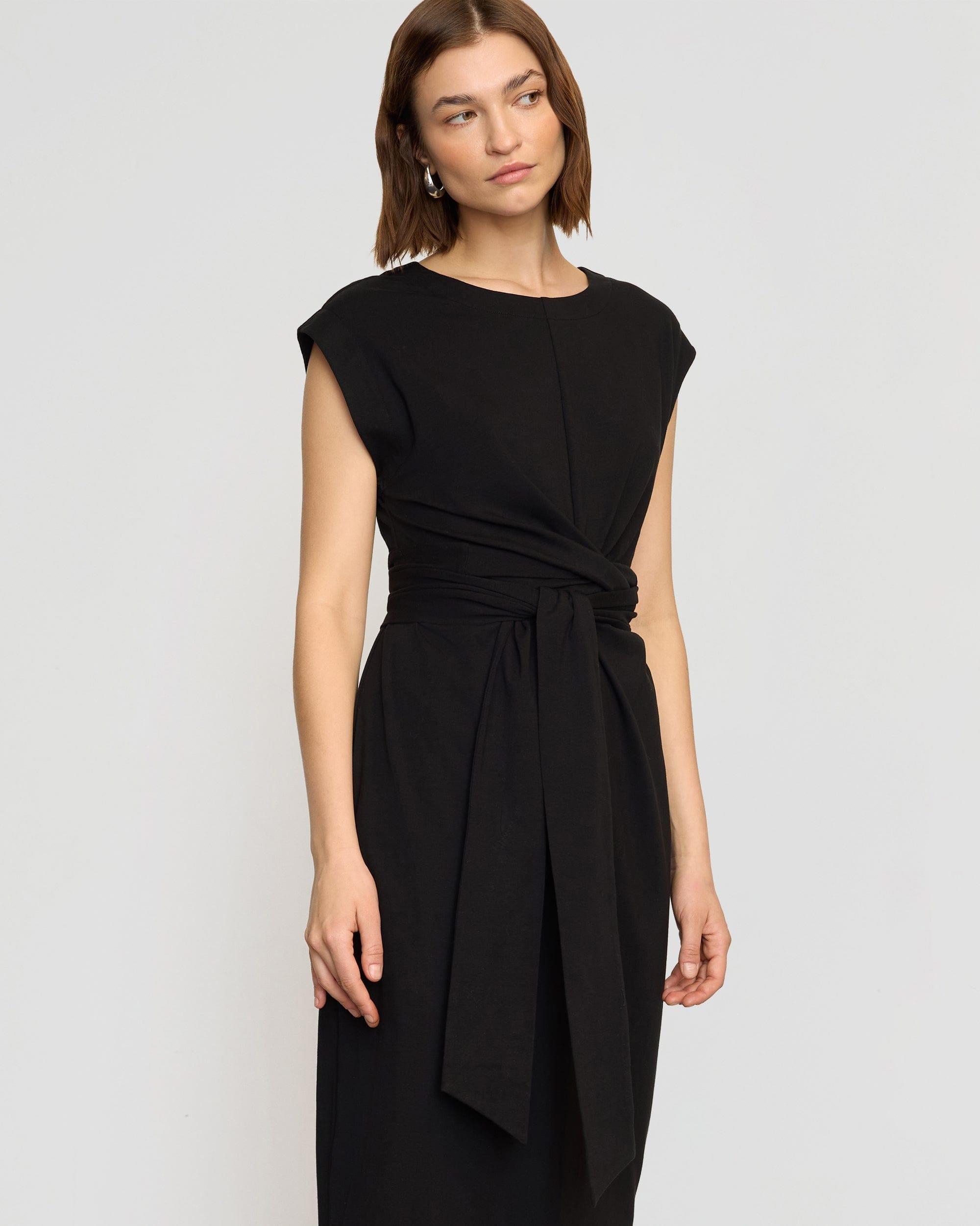 Fei Tie-Front Organic Cotton Dress Product Image