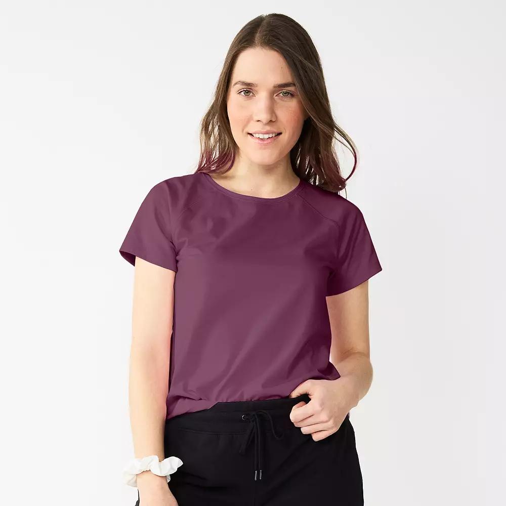 Women's Tek Gear® Essential Core Raglan Tee,  Product Image