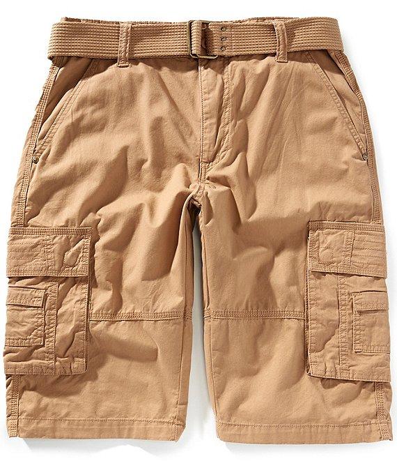 Request Jonah Belted Cargo 14#double; Inseam Shorts Product Image