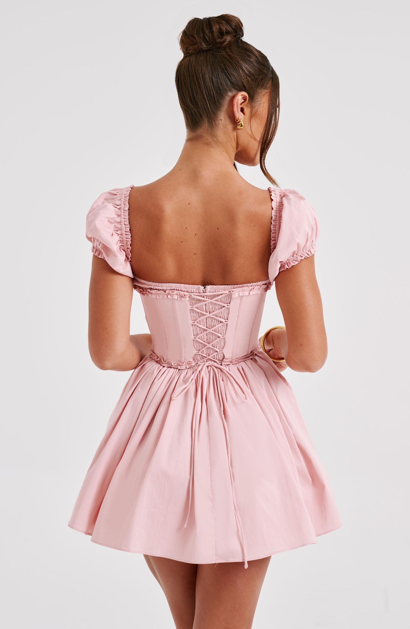 Penelope Mini Dress - Blush Product Image