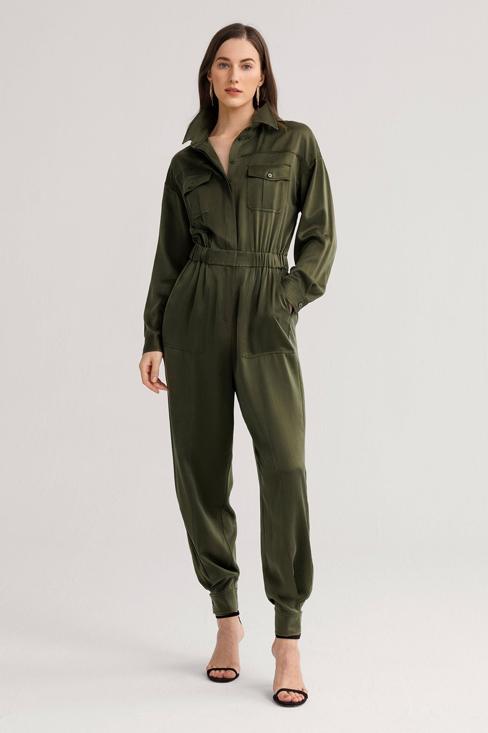 Sandwashed Safari Jumpsuit Product Image