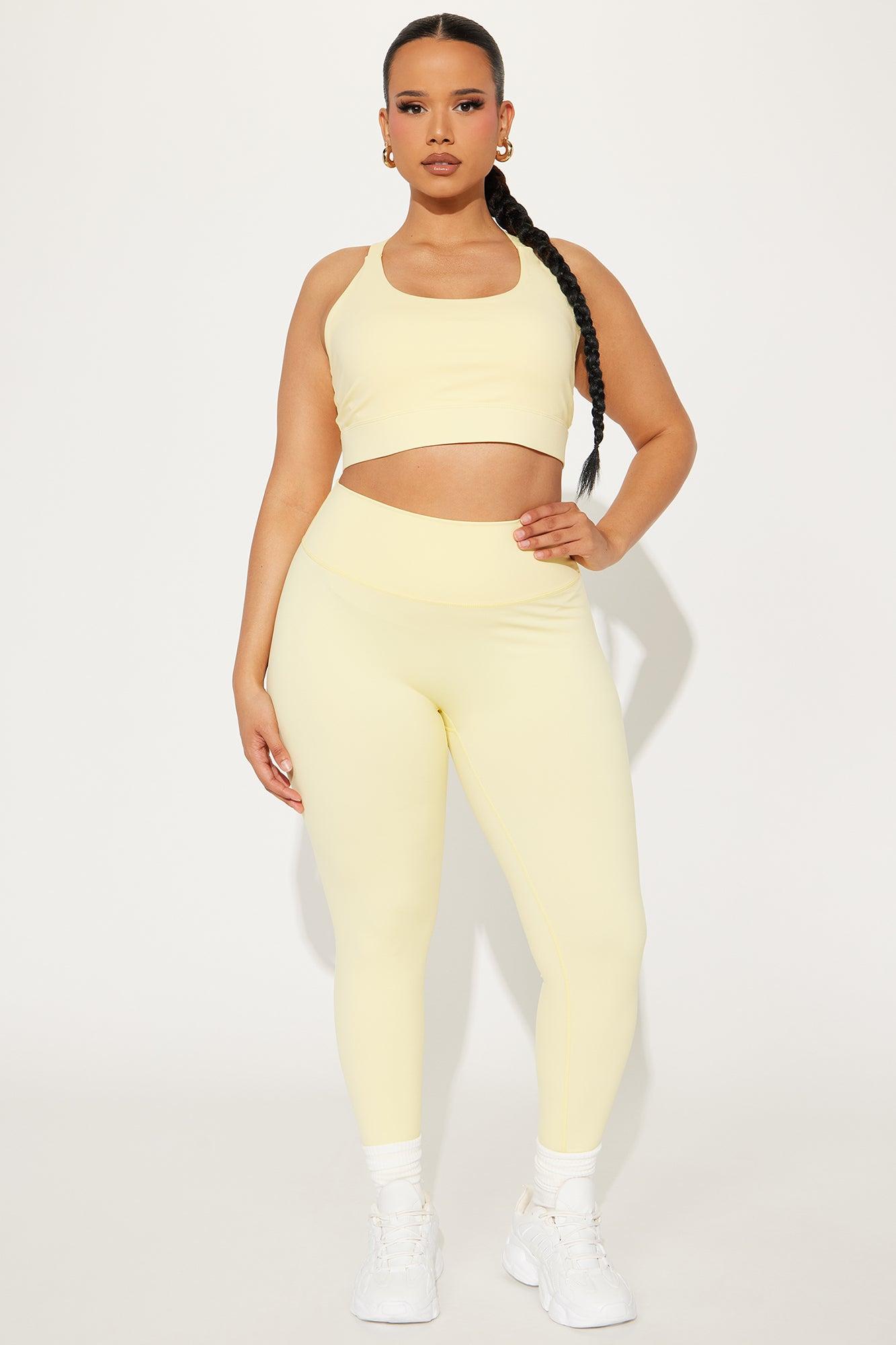 First Serve Active Set - Butter Yellow Product Image