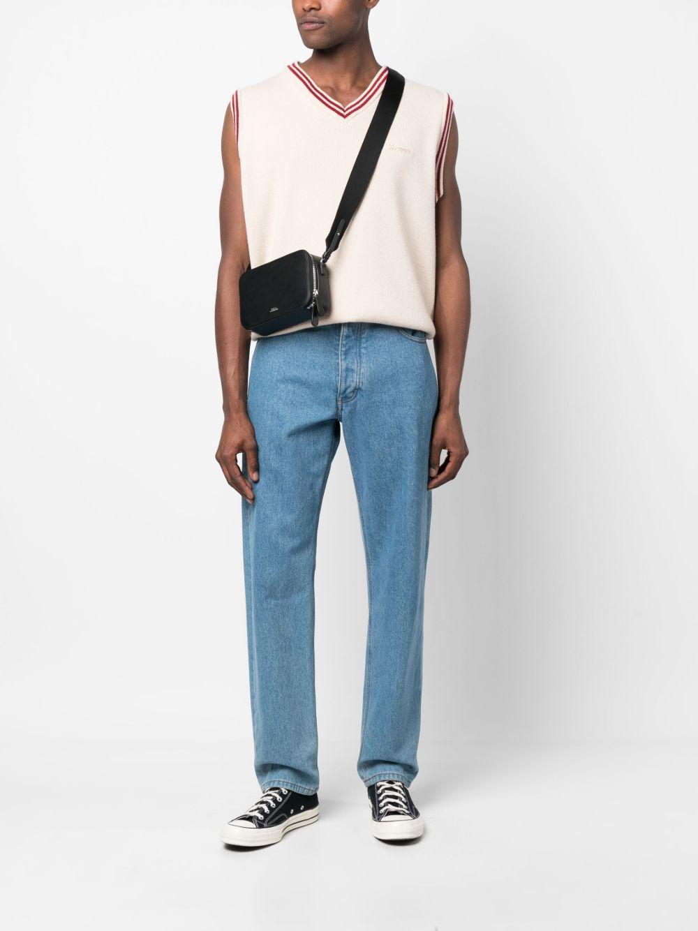 Soho leather messenger bag Product Image