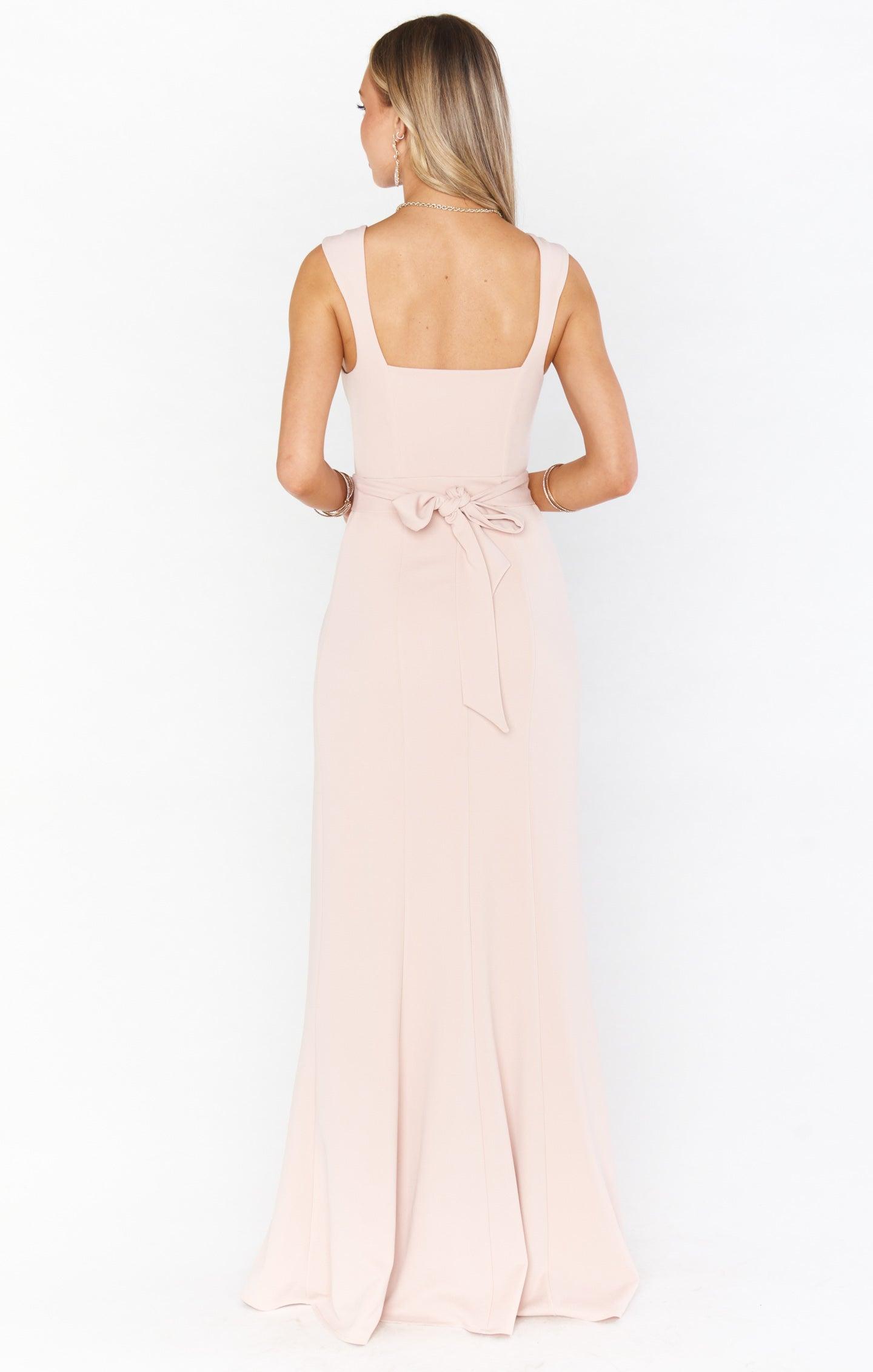 Paris Gown ~ Dusty Blush Stretch Product Image