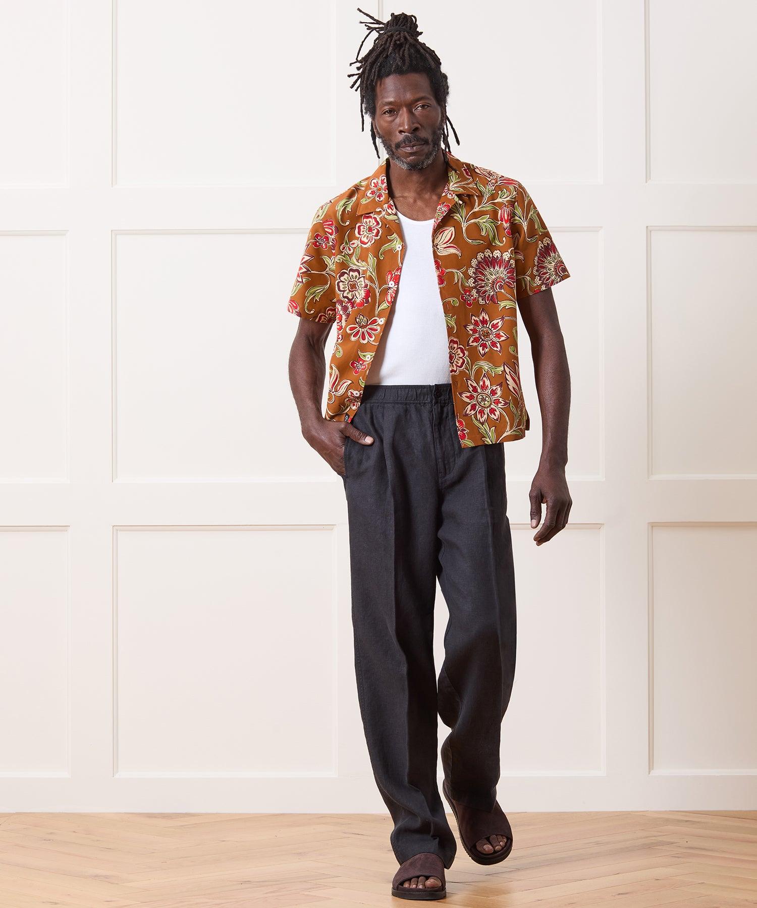 Relaxed Linen Leisure Pant Product Image