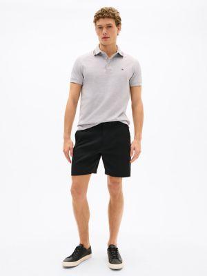 Slim Fit Heathered Polo Product Image