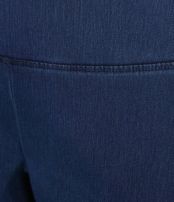 Intro Love the Fit Embroidered Hem Tummy Control Capri Leggings Product Image