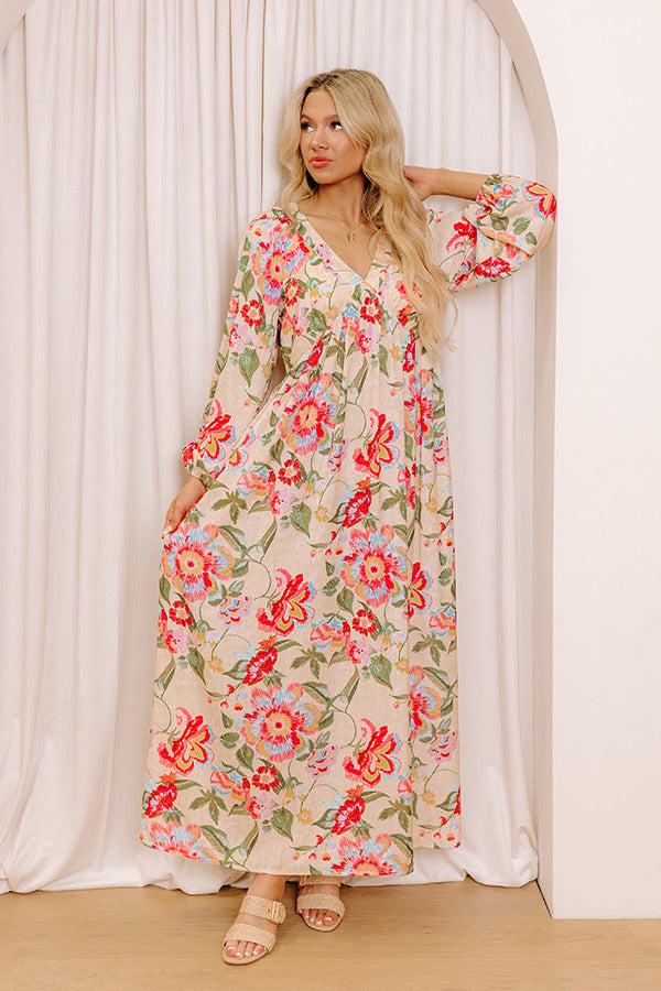 Hibiscus Daydream Maxi Dress Product Image