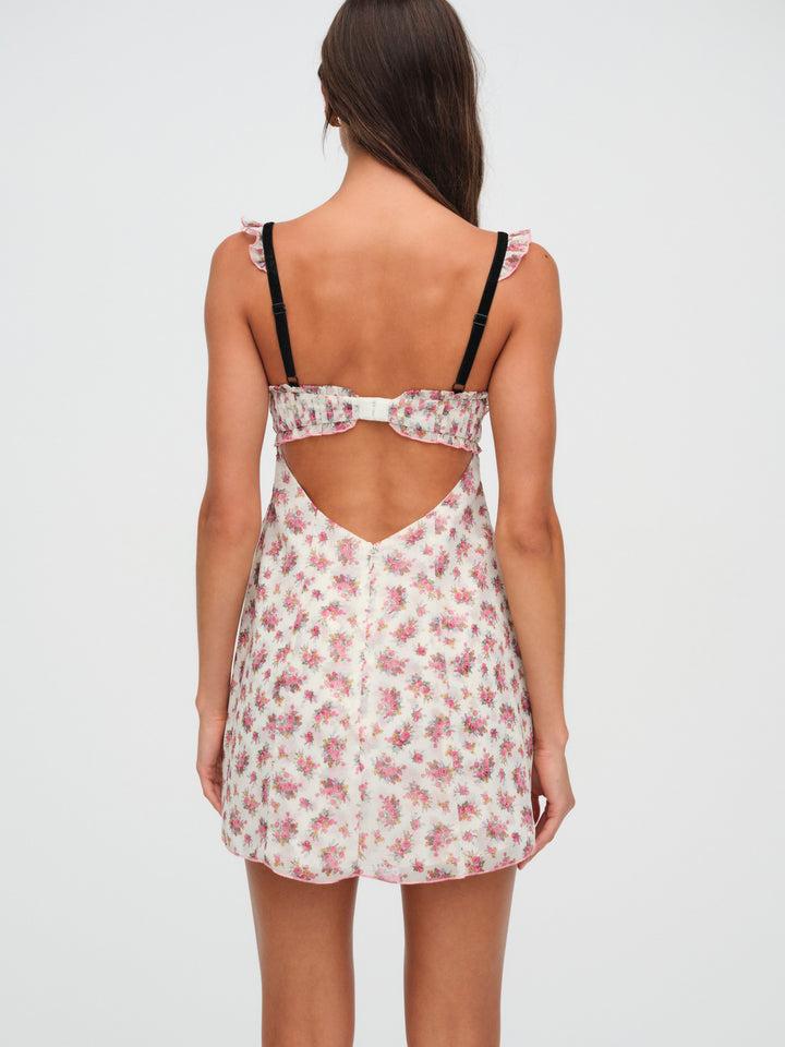 Edith Mini Dress — Pink Product Image