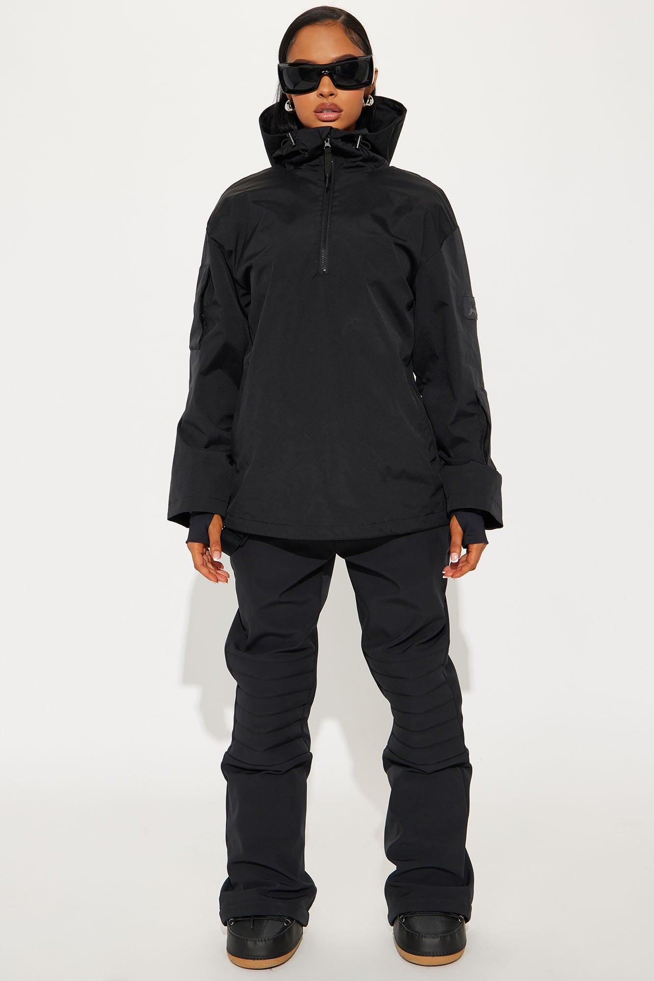 Snow Much Fun Snowboard Jacket - Black Female Product Image