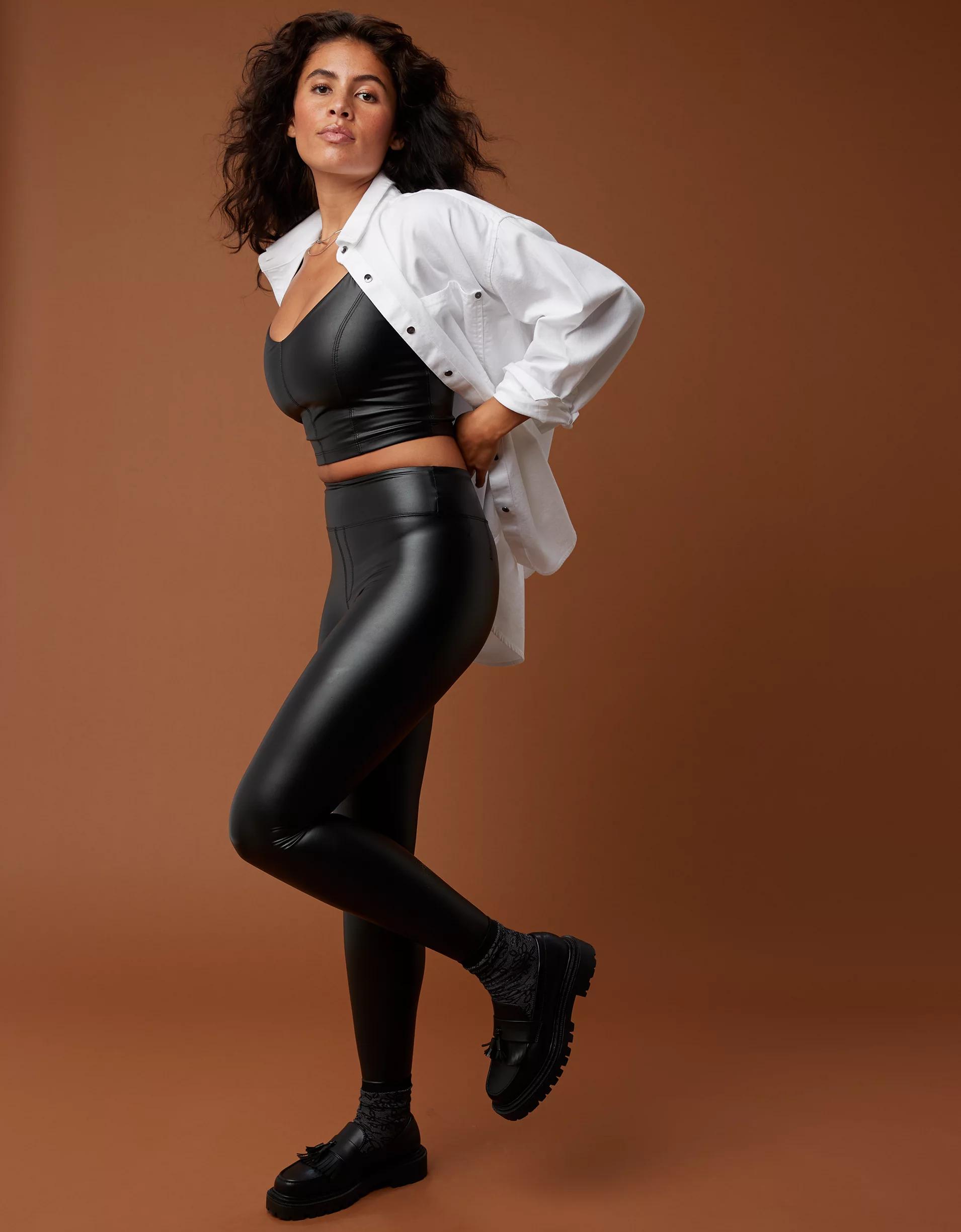 OFFLINE By Aerie Real Luxe Faux Leather Legging Product Image