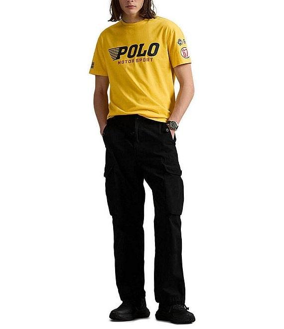 Polo Ralph Lauren Classic Fit Motor Sport Graphic Jersey Short Sleeve T-Shirt Product Image