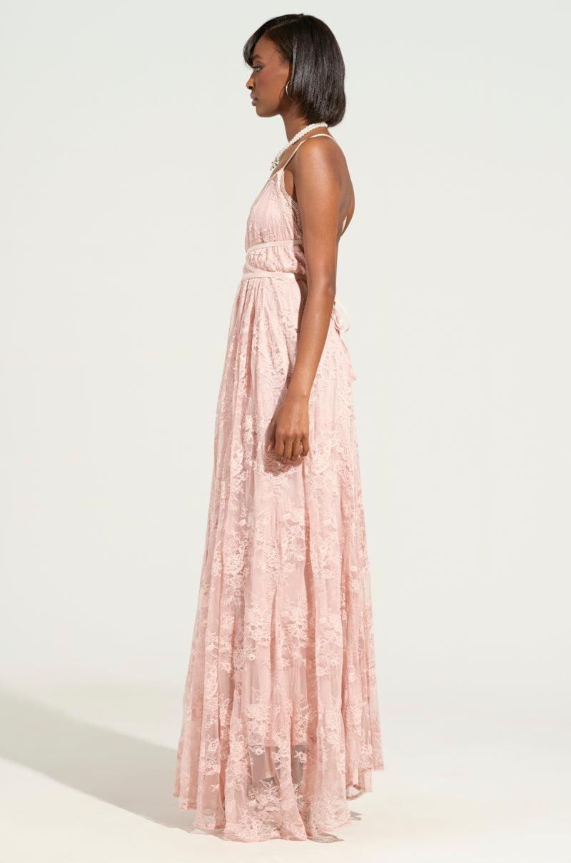 CRAVE YOU LACE MAXI DRESS Product Image