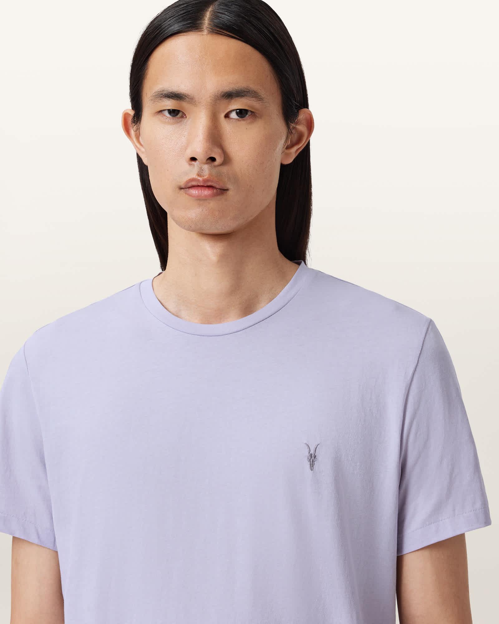 Tonic Crew Neck Slim Ramskull T-Shirt Product Image