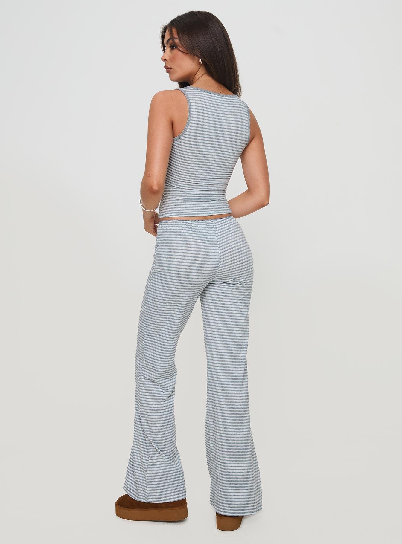 Waffles Stripe Sleep Set Multi Product Image