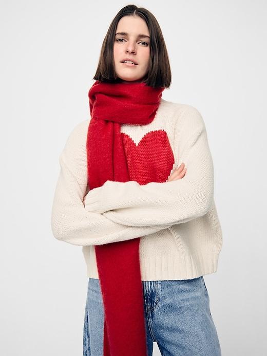 Relaxed Balloon-Sleeve Sweater Product Image